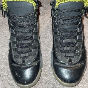 Nike Air Jordan 10 Retro Venom Green Black size 11